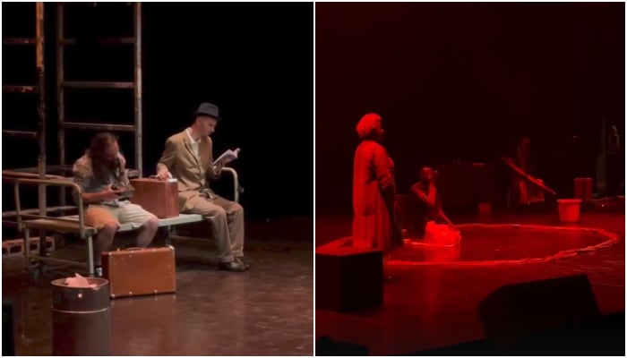 Performances of Waiting for a Train  and Generation 25 on the fourth day of World Culture Festival 2024 in Karachi on September 29, 2024. — Screengrab via Instagram/@acpkhioffcial