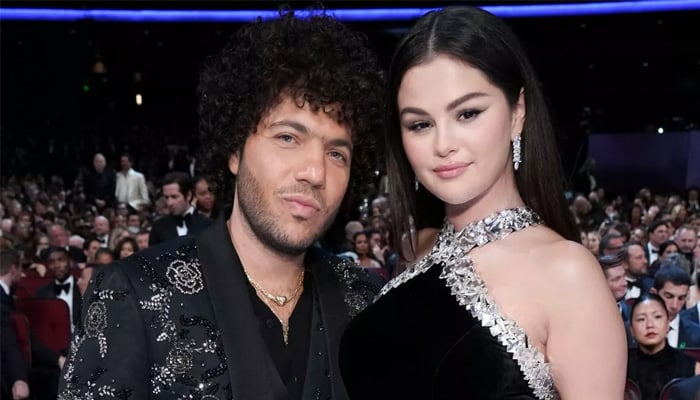 Selena Gomez coordinates iconic Halloween look with Benny Blanco