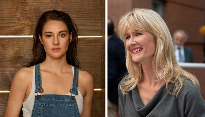 Shailene Woodley shares moment of courageous friendship with Laura Dern