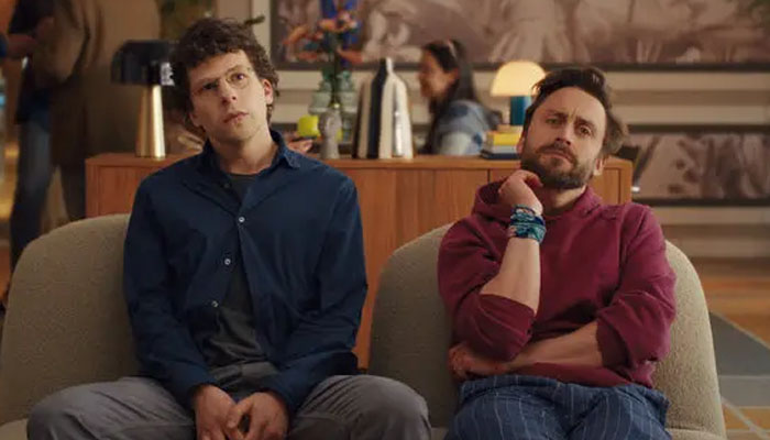 Jesse Eisenberg wrote, directed and co-starred in A Real Pain starring Kieran Culkin