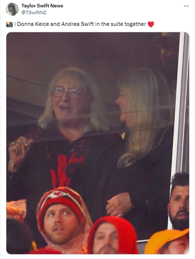 Taylor Swifts mother Andrea embraces Chiefs era at Arrowhead Stadium