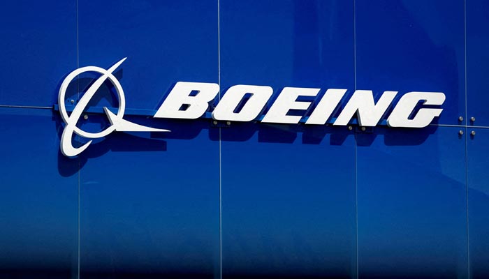 A Boeing logo is seen at the 54th International Paris Airshow at Le Bourget Airport near Paris, France, June 18, 2023. — Reuters