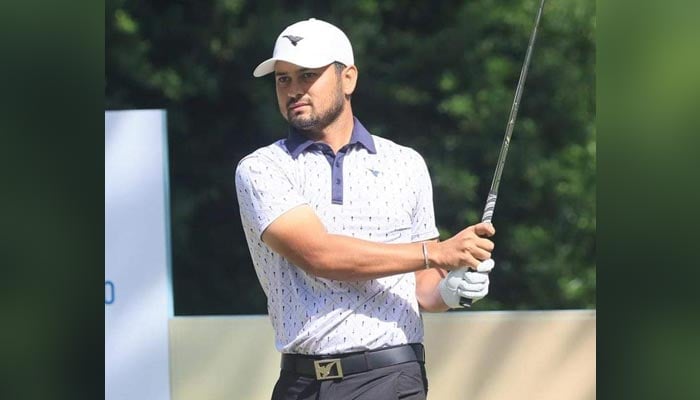 Pakistani golfer Ahmad Baig. — Provided by the reporter
