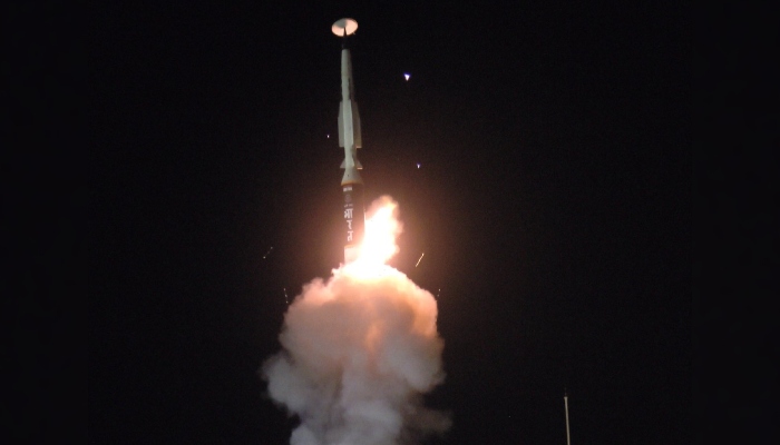 India conducting flight trial of long range hypersonic missile from Dr APJ Abdul Kalam Island, off the coast of Odisha, India. —X/ @rajnathsingh