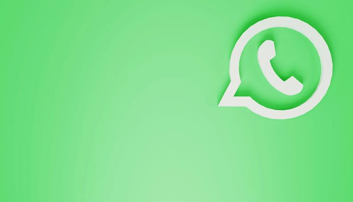 A representational image shows an illustration of the WhatsApp logo. — Unsplash