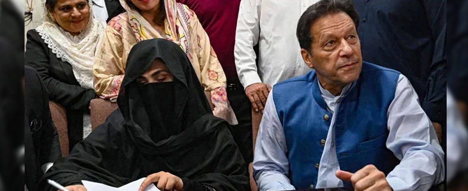 Overview of major cases against incarcerated Imran Khan PTI founder Imran Khan (right) and his spouse Bushra Bibi. — AFP/File