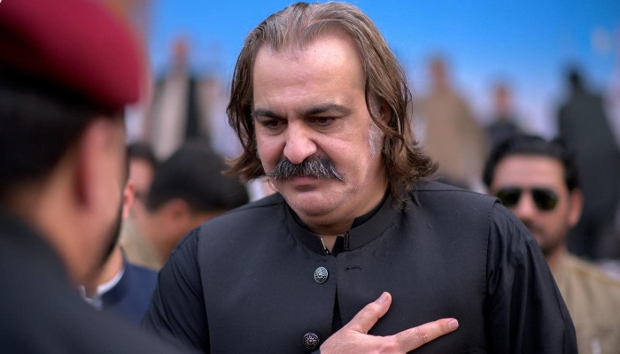 Khyber Pakhtunkhwa Chief Minister Ali Amin Gandapur attending an event on November 15, 2024. —Facebook/ @AliAminKhanGandapurPti