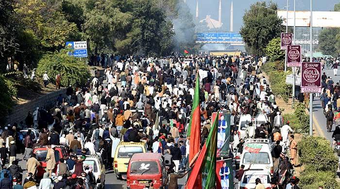 PML-N to table resolution seeking ban on 'anarchist' PTI