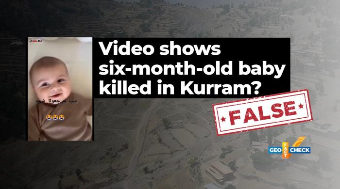 Fact-check: Viral video of baby misattributed to Kurram violence