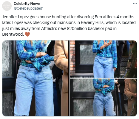 Jennifer Lopez appears house hunting in L.A. amid divorce from Ben Affleck