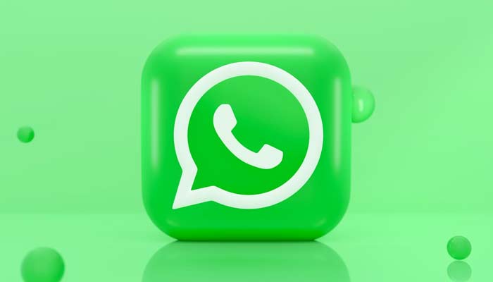 A representational image shows an illustration of the WhatsApp logo. — Unsplash