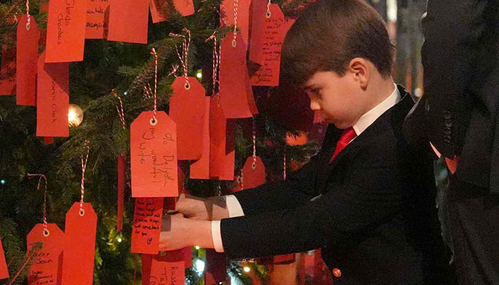 Fans spot letter Prince Louis written for Queen Camilla, King Charles
