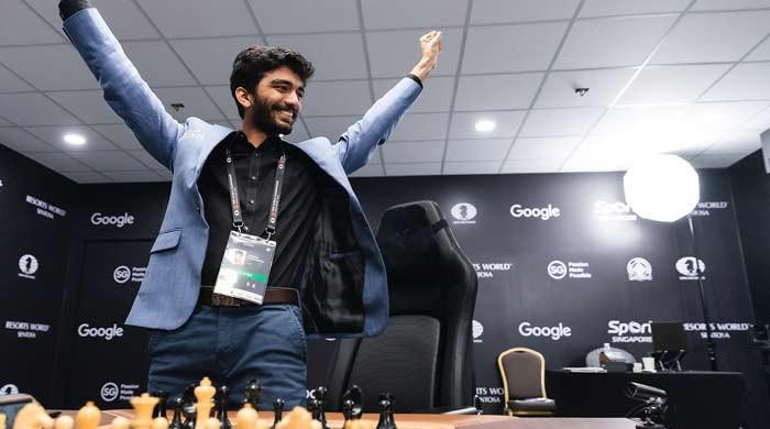 Indian teen Gukesh Dommaraju becomes youngest chess world champion  www.geo.tv