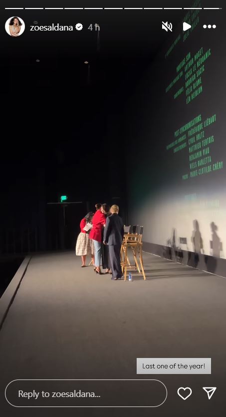 Selena Gomez, Zoe Saldana wrap up Emilia Perez screening in style