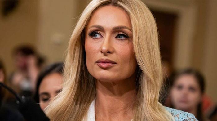 Paris Hilton shares candid playtime moment with her 2 kids