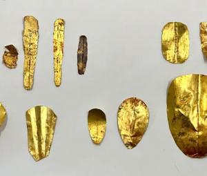 Ancient mummies with gold tongues discovered in Egypt