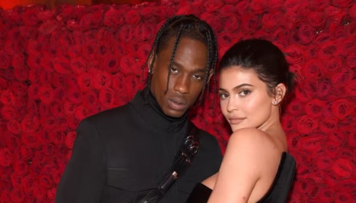 Photo: Travis Scott calling Kylie Jenner amid Timothee Chalamet romance: Source