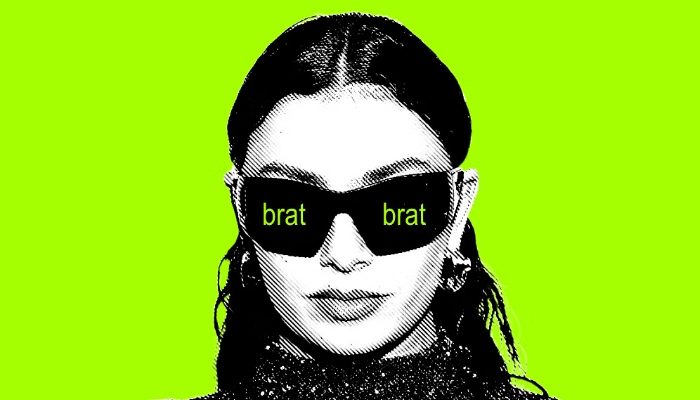 Photo: Brat album