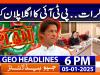 Geo News 6 PM Headline (5th January 2025)
