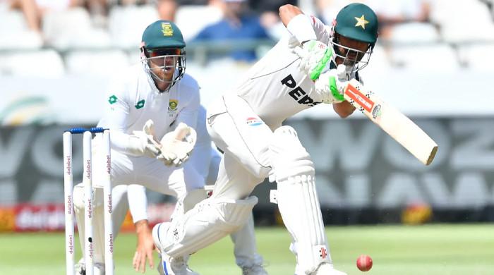 Masood falls for 145 but Pakistan fight on against S Africa  www.geo.tv