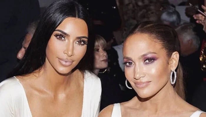 Photo: Jennifer Lopez leaning on Kim Kardashian post Ben Affleck divorce: Source