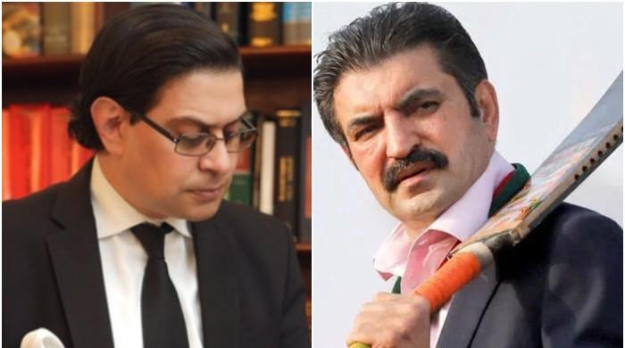 PTI's Salman Akram Raja, Sher Afzal Marwat engage in war of words