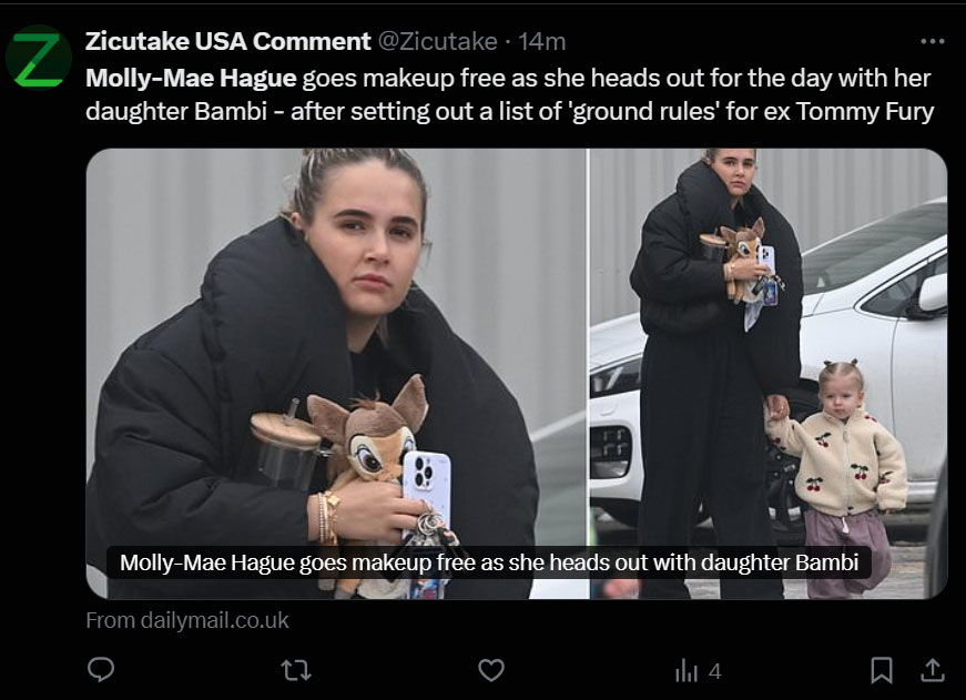 Molly-Mae Hague ditches makeup for family outing amid Tommy Fury drama