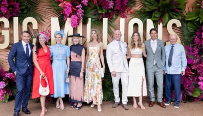 Prince Harrys friend releases Mike, Zara Tindall unseen photo