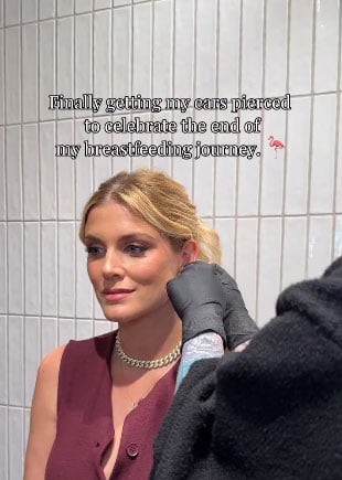 Ashley James marks her motherhood milestone with ‘symbolic gesture