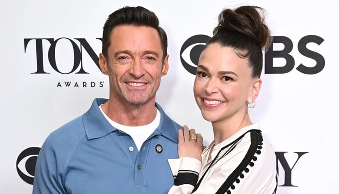 Hugh Jackman, Sutton Foster confirm romance with PDA packed outing