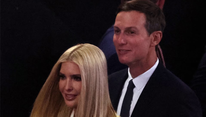 Jared Kushner and Ivanka Trump walk on Day 4 of the Republican National Convention (RNC), at the Fiserv Forum in Milwaukee, Wisconsin, US, July 18, 2024. — Reuters