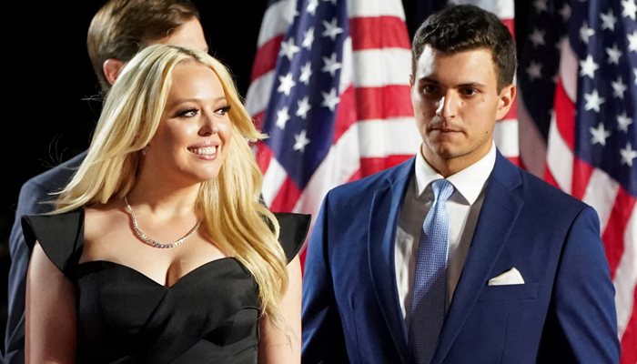 Tiffany Trump and Michael Boulos pictured in Washington, DC on August 27, 2020. — Reuters