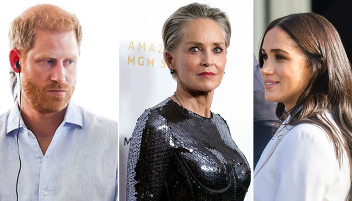Prince Harrys neighbor Sharon Stone gets candid about living next door to the royals