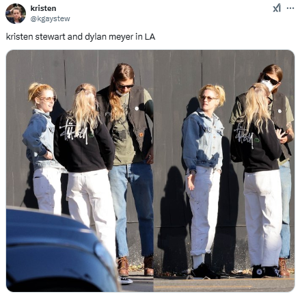 Kristen Stewart, fiancée Dylan Meyer step out for rare outing in L.A.