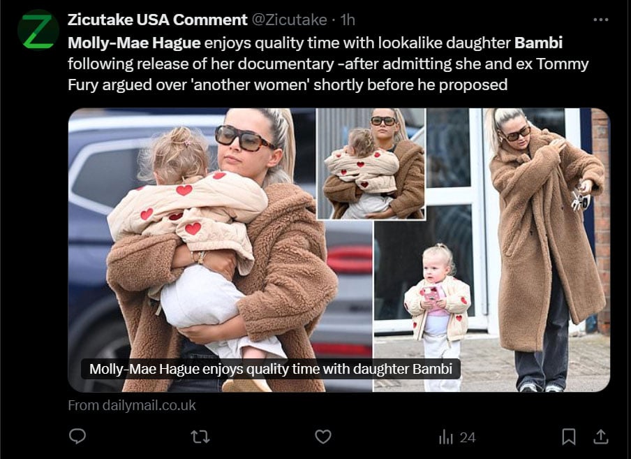 Molly-Mae Hague steps out with daughter Bambi amid major life revelations