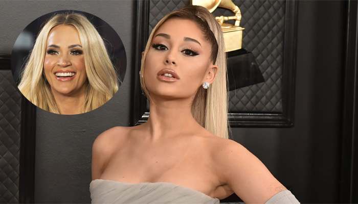 Ariana Grande under fire for allegedly shading Carrie Underwood
