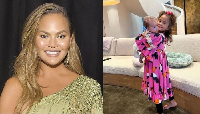 Chrissy Teigens daughter Luna presents her special award