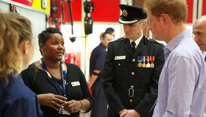 Prince Harry boosts firefighters morale amid LA fires