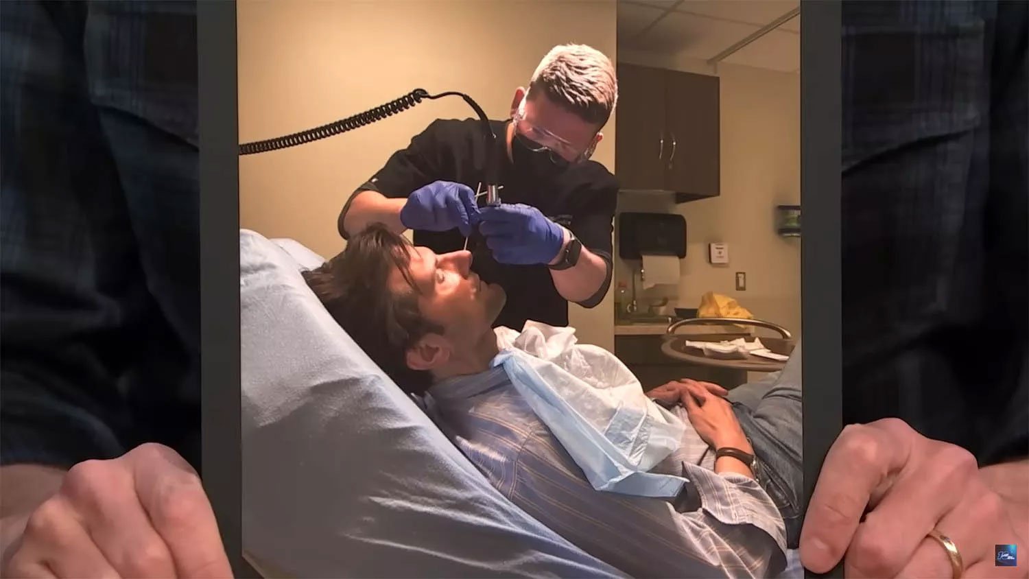 Adam Scott recalls medical emergency on Severance set