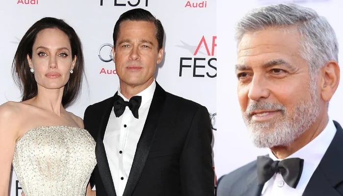 Photo: George Clooneys thoughts about Angelina Jolie, Brad Pitt divorce revealed