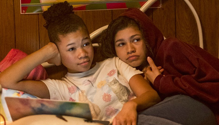 Storm Reid dishes on sad news for Euphoria fans