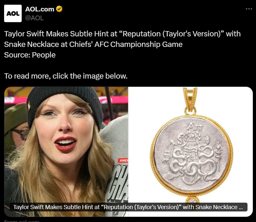 Taylor Swift drops another major clue about Reputation (Taylors Version)