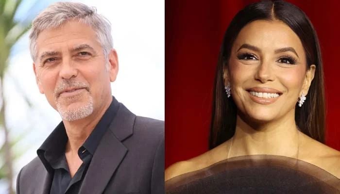 George Clooney and Eva Longoria