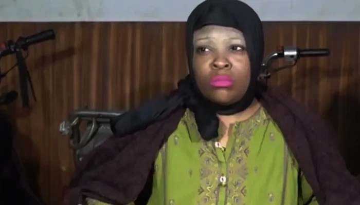 American woman Onijah Robinson. — Screengrab via Geo News/File