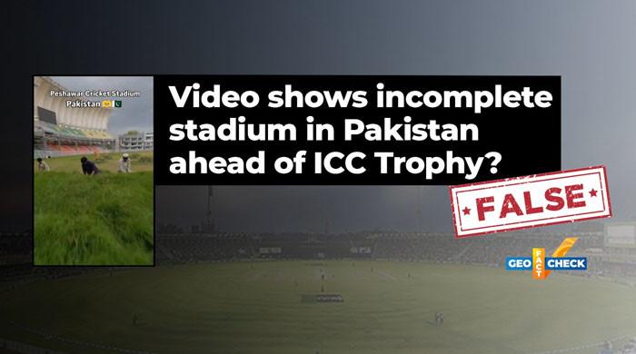 Video shows incomplete cricket stadium in Pakistan ahead of ICC Champions Trophy?