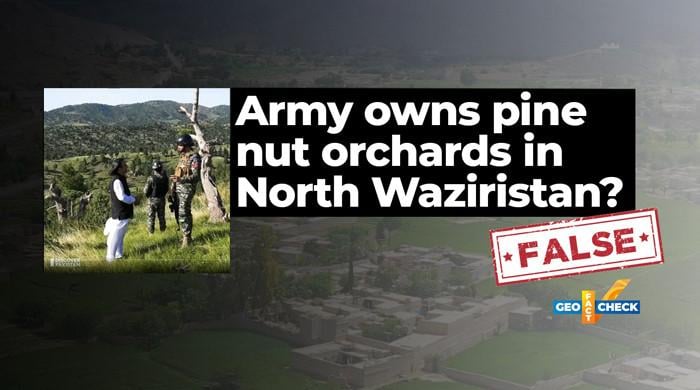 Fact-check: Pine nut orchards in North Waziristan are privately owned, not by Pakistan Army