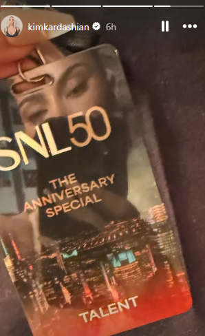 Kim Kardashian teases her appearance at Saturday Night Live