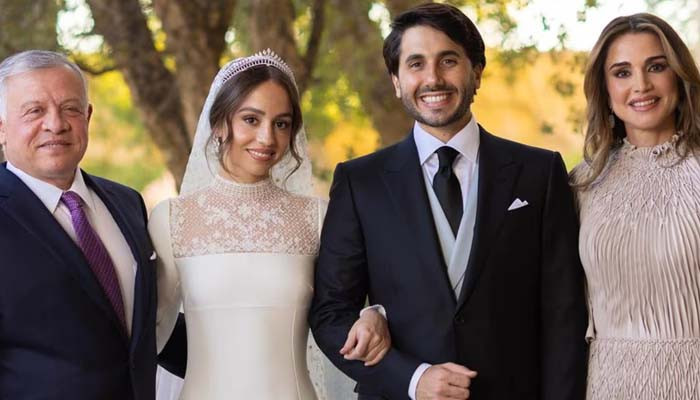 Queen Rania shares emotional BTS meeting with Princess Iman's baby