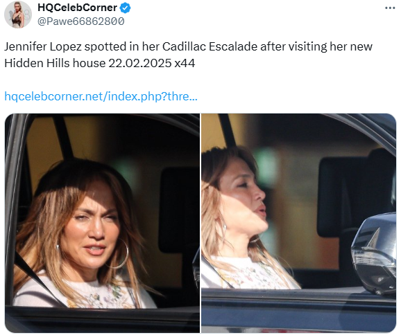 Jennifer Lopez steps out of her mansion post divorce with Ben Affleck