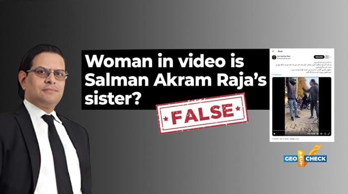 Fact-check: Viral video claiming woman is PTI leader's sister is false